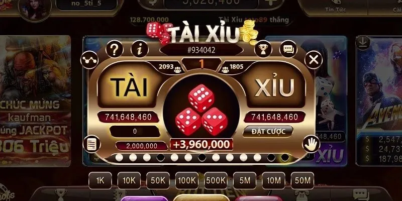 Tài Xỉu Online - Chơi Nhanh, Thắng Lớn, Săn Thưởng Cực Đã!