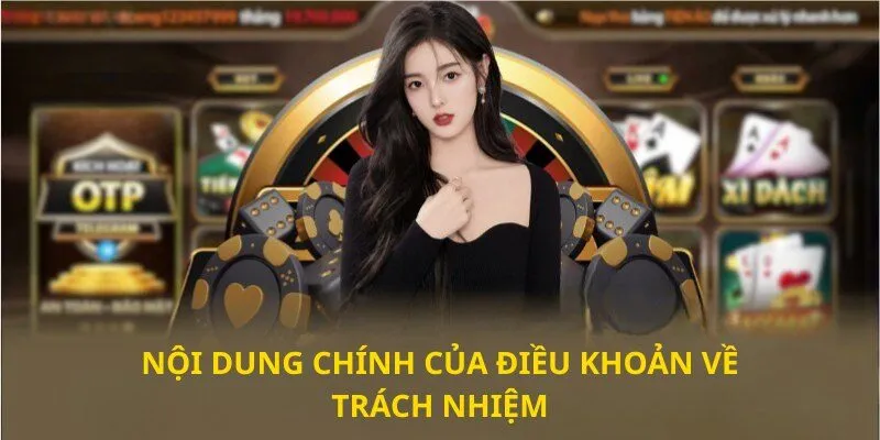 Nội dung chính của điều khoản về trách nhiệm